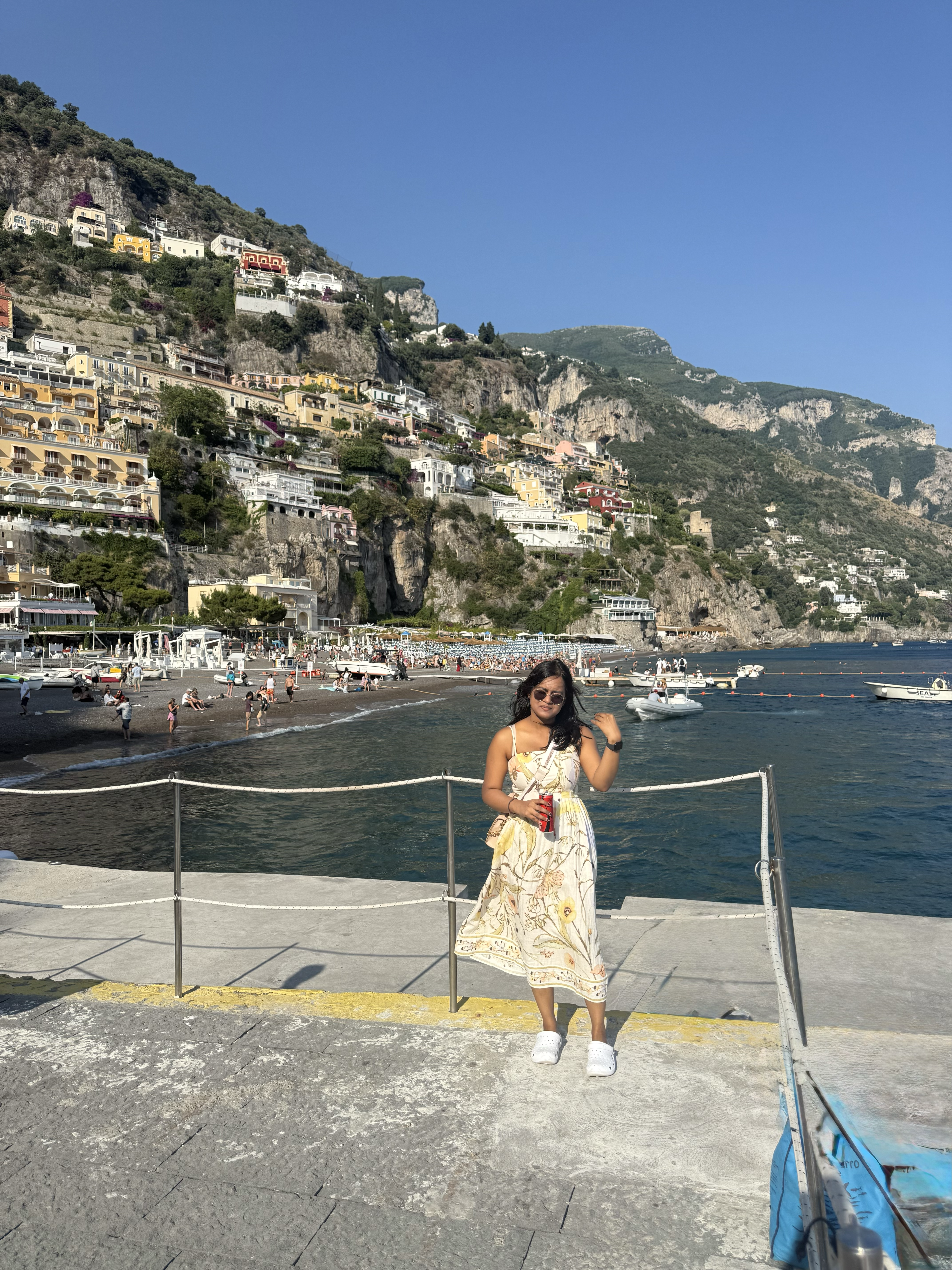Amalfi Coast cafe patio