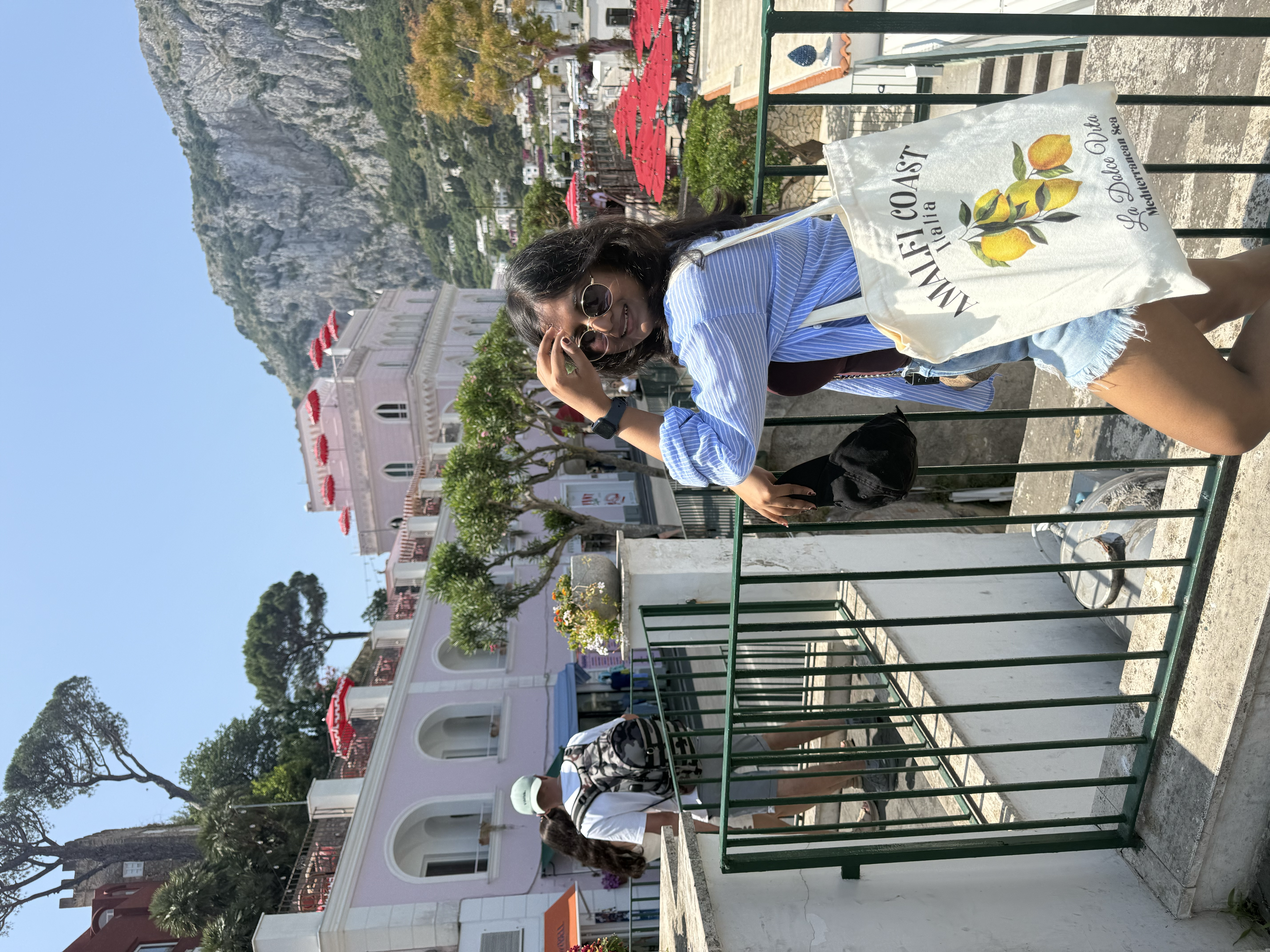 Amalfi Coast mountain hill