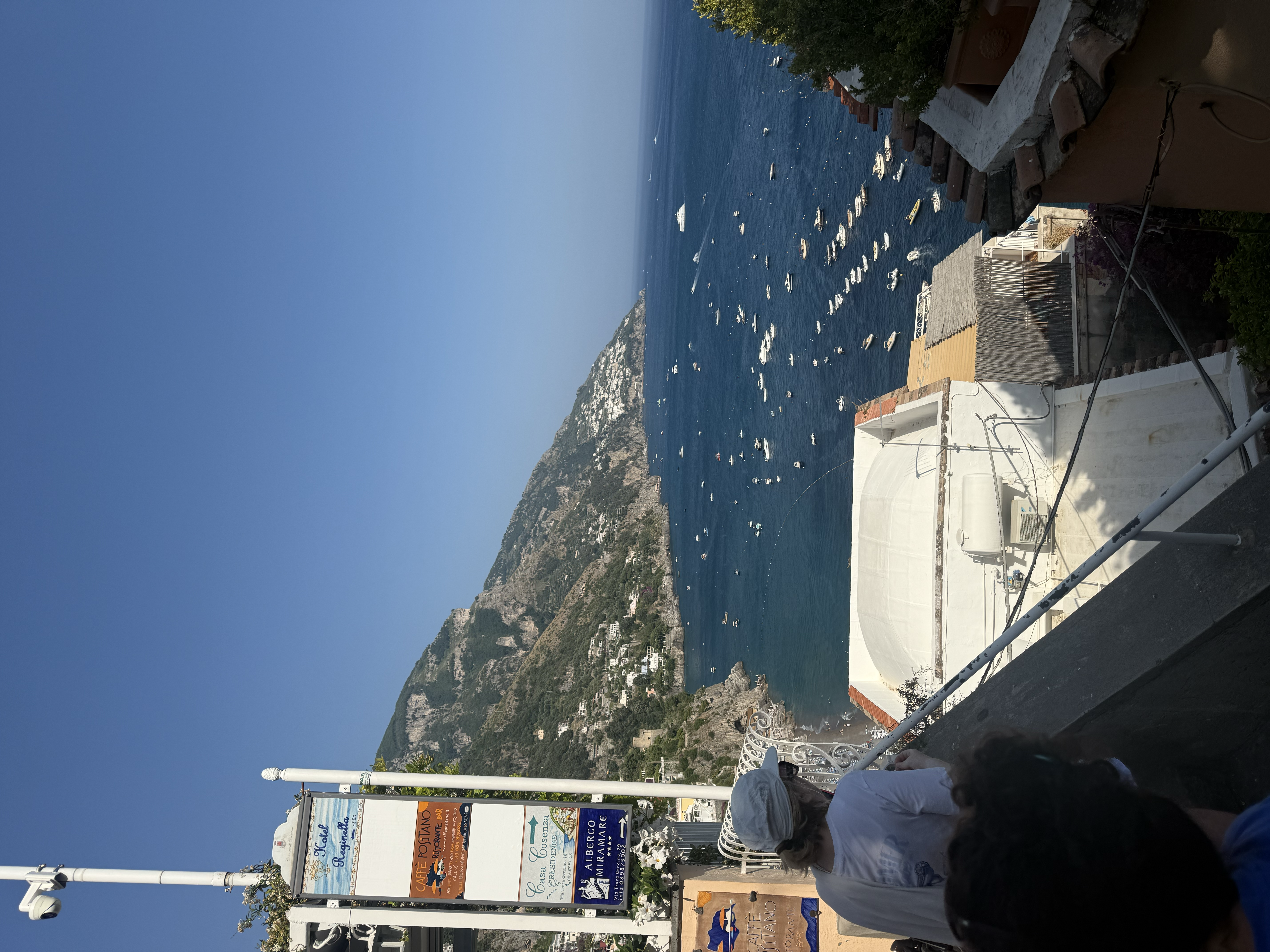 Amalfi Coast pastel village