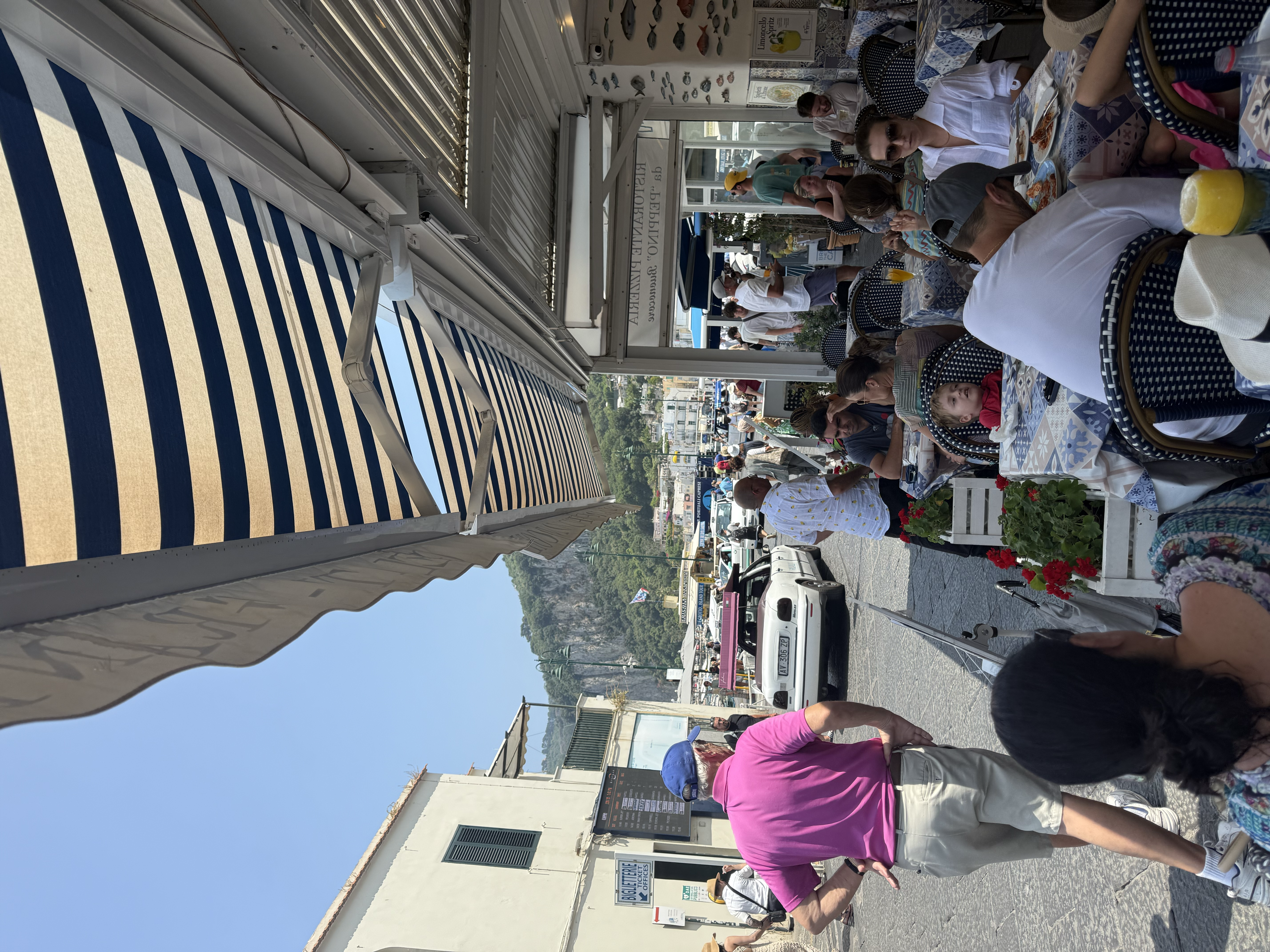 Amalfi Coast sunset cliffs