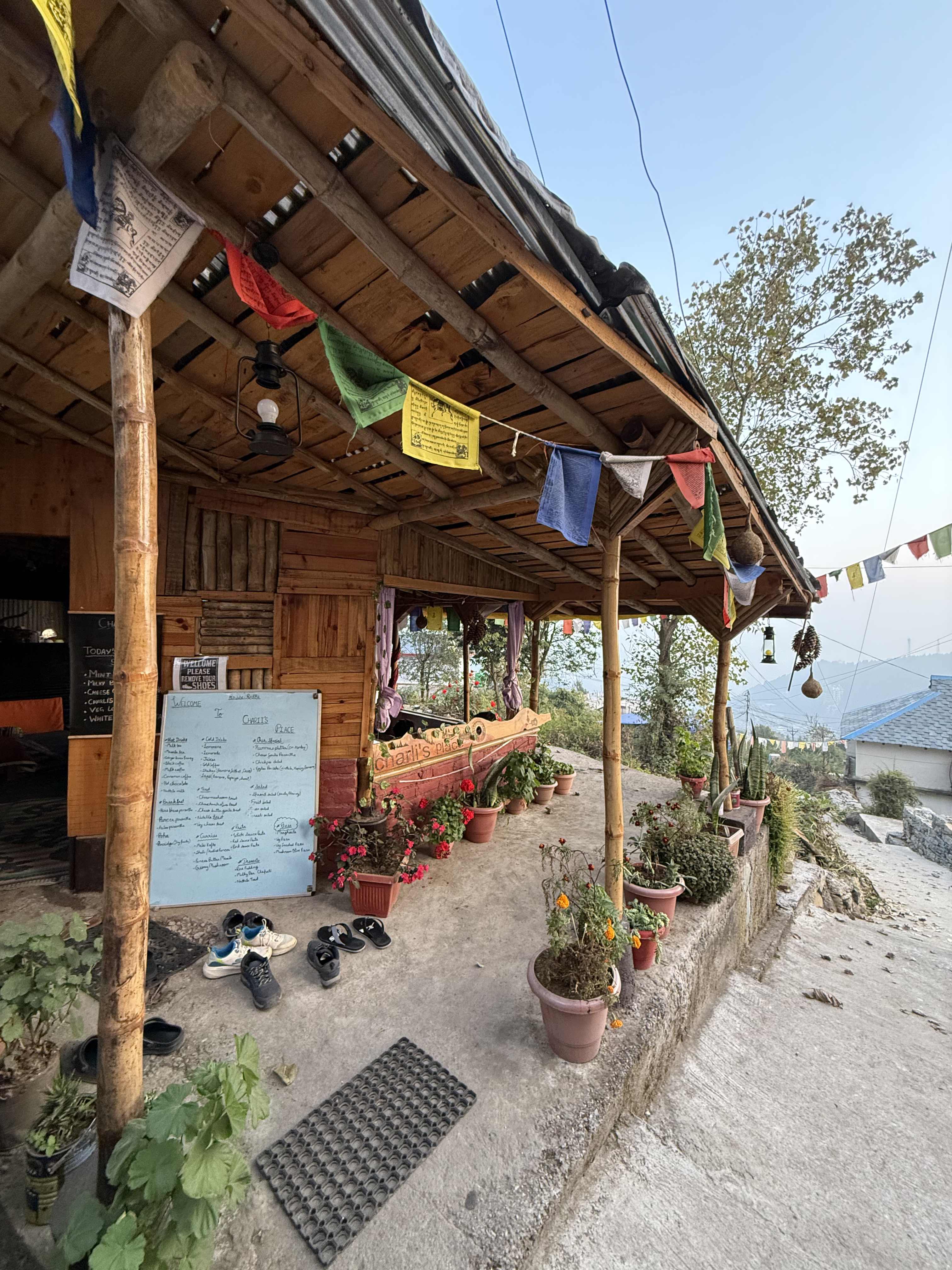 Morning mist in Dharamshala