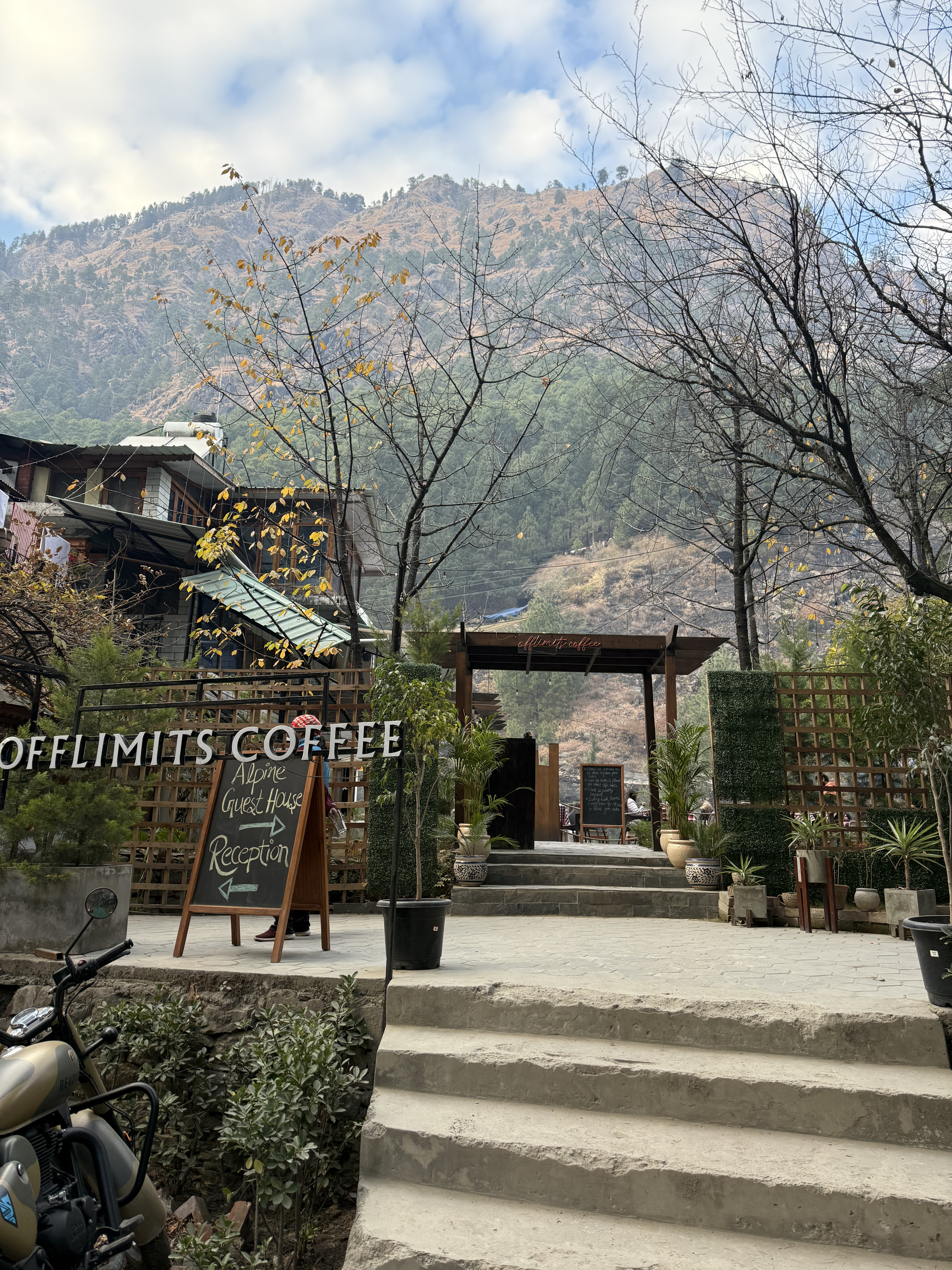 Forest path in Manali