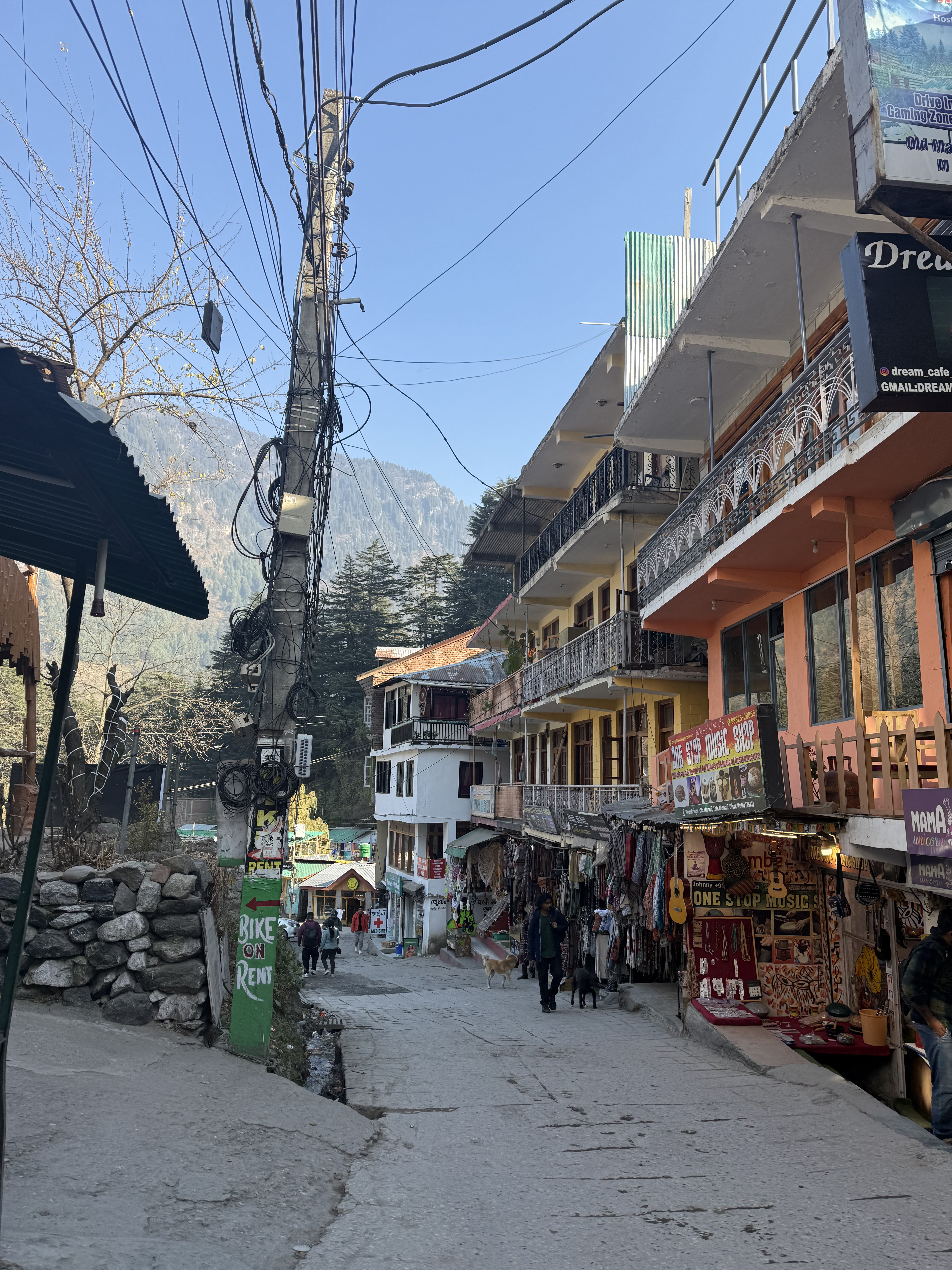 Mountain street market
