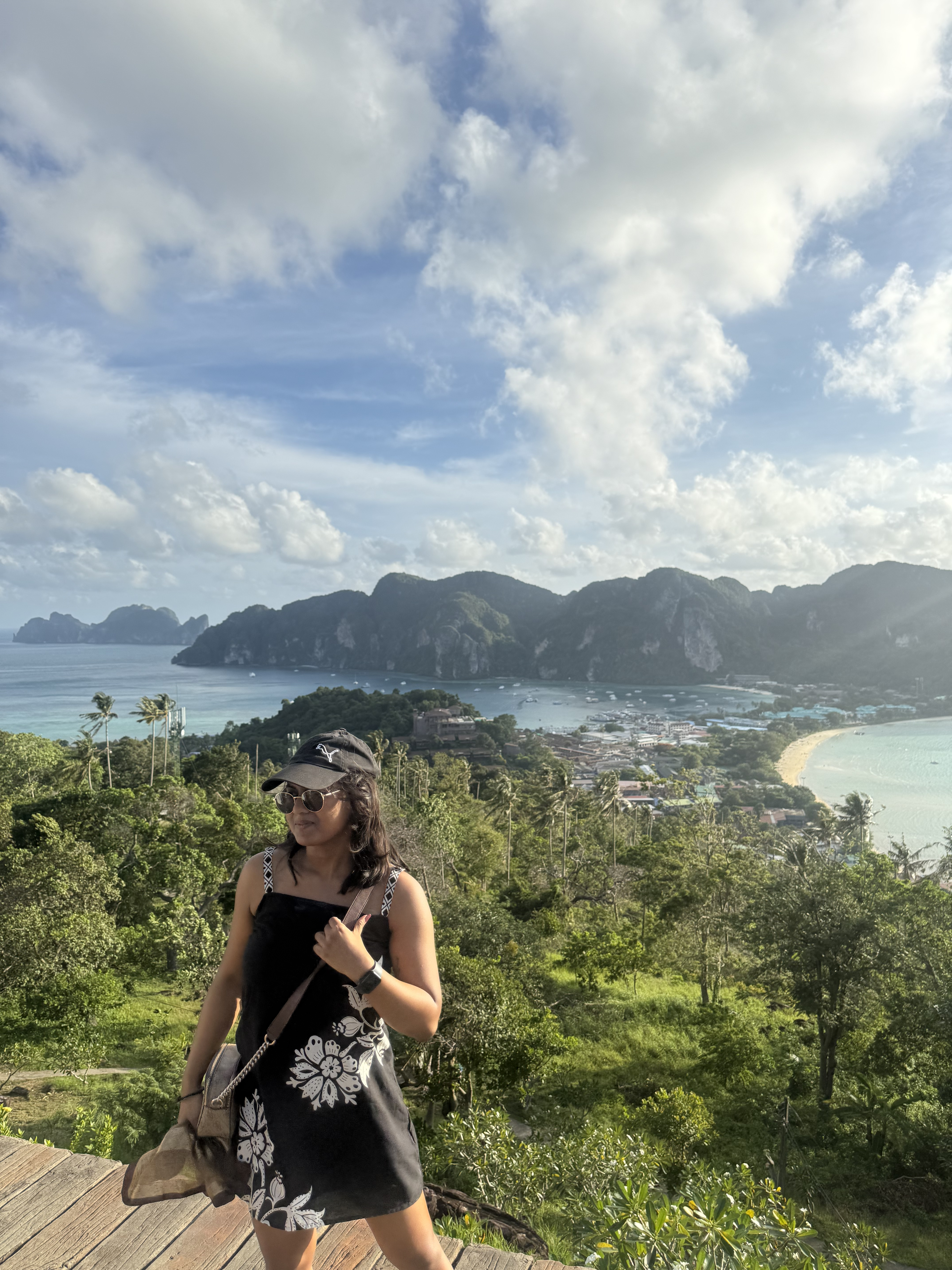 Island paradise view